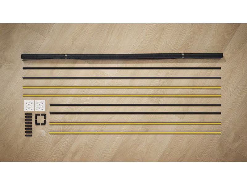 tesa Fliegengitter CLIP-ON Rahmen für Fenster 1 x 1.2 m
