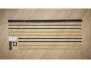 tesa Fliegengitter CLIP-ON Rahmen für Fenster 1 x 1.2 m