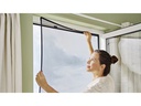 tesa Fliegengitter CLIP-ON Rahmen für Fenster 1 x 1.2 m