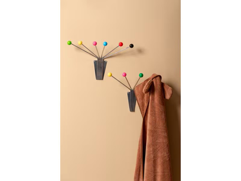 present time Wandhaken Neptune Small 4 Haken, Mehrfarbig