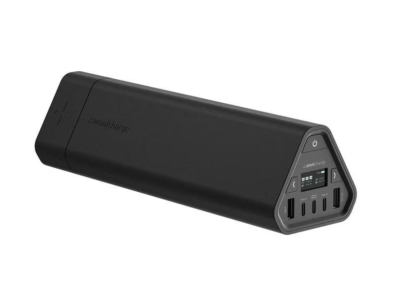 omnicharge Power Station 40C+ 1x 38400 mAh, 3 x USB-C, 2 x USB-A