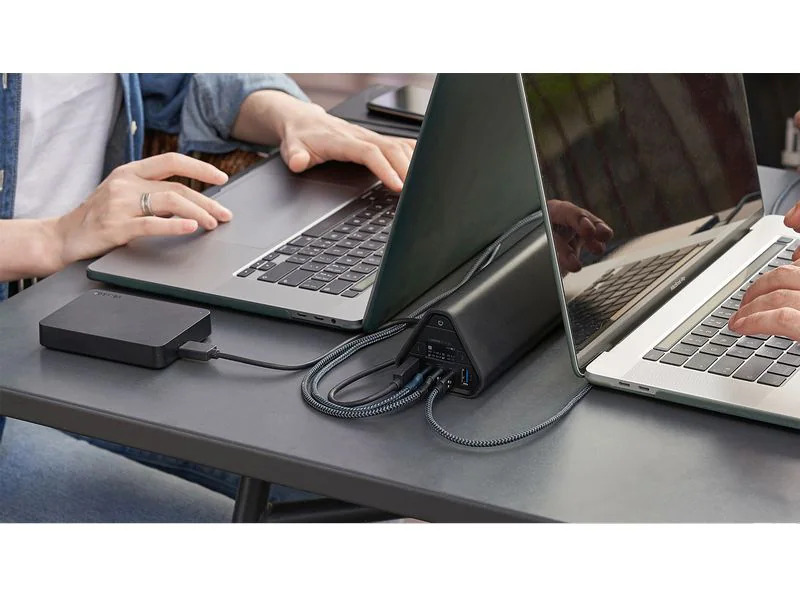 omnicharge Power Station 40C+ 1x 38400 mAh, 3 x USB-C, 2 x USB-A