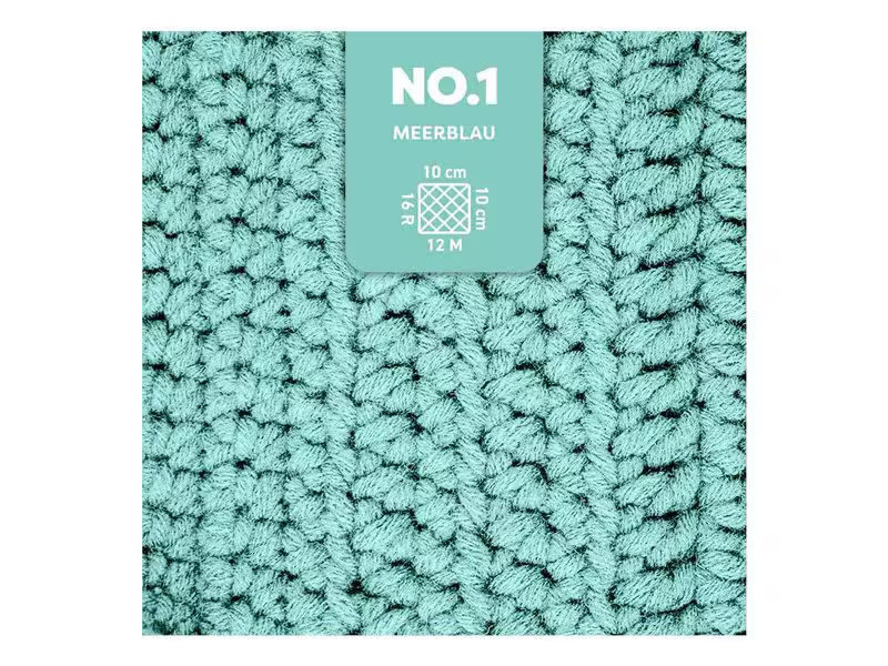 myBoshi Wolle Nr.1 Meerblau 50 g, 55 m