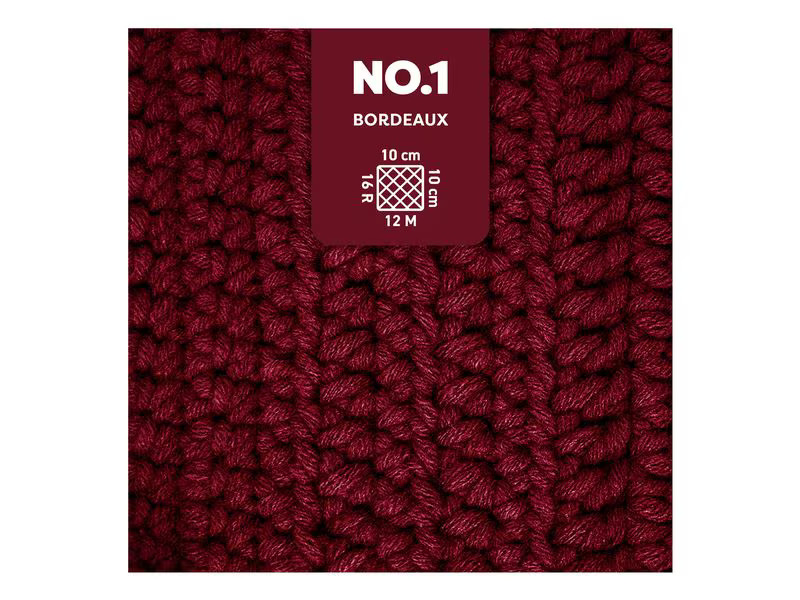 myBoshi Wolle Nr.1 Bordeaux 50 g, 55 m