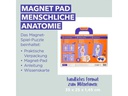 mierEdu Kinderspiel Magnet Pad – Menschliche Anatomie