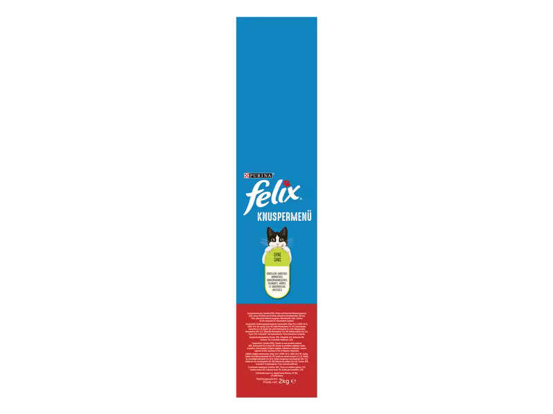 Felix Trockenfutter Knuspermenü Fleisch, 2 kg