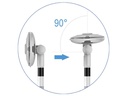Solis Standventilator Breeze 360° Weiss
