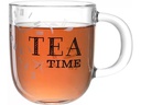 Leonardo Universaltasse Ufficio Tee Time 400 ml, 4 Stück, Transparent