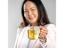 Leonardo Universaltasse Ufficio Tee Time 400 ml, 4 Stück, Transparent