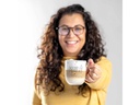Leonardo Universaltasse Ufficio Smile 400 ml, 4 Stück, Transparent