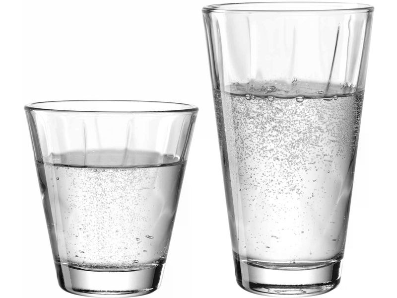 Leonardo Trinkglas Twist 515 ml, 1 Stück, Transparent
