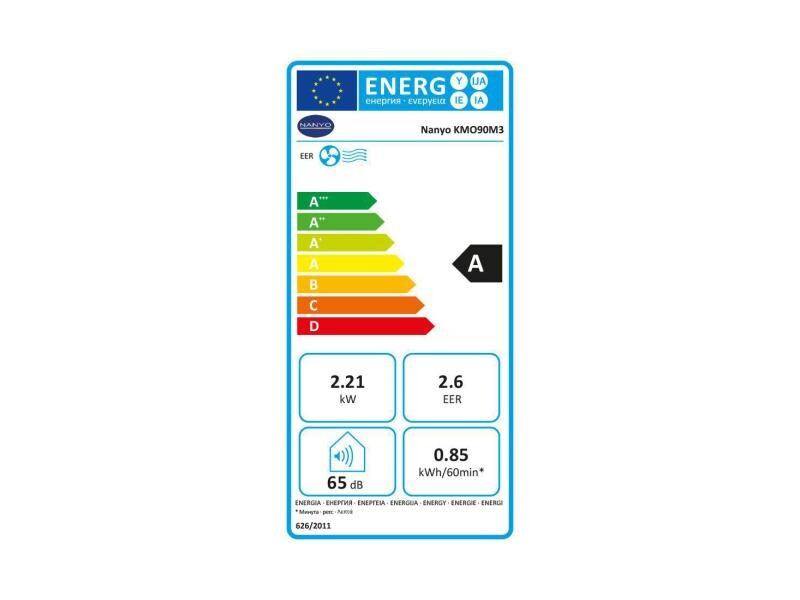 Coldtec by Kibernetik Klimagerät Nanyo KMO90M3 (90 m³)