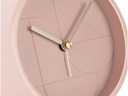 KARLSSON Klassischer Wecker Circular Pink