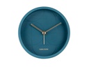 KARLSSON Klassischer Wecker Circular Blau