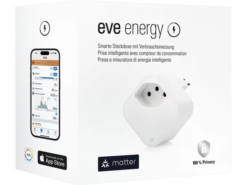 Eve Systems Smart Home Steckdose Eve Energy