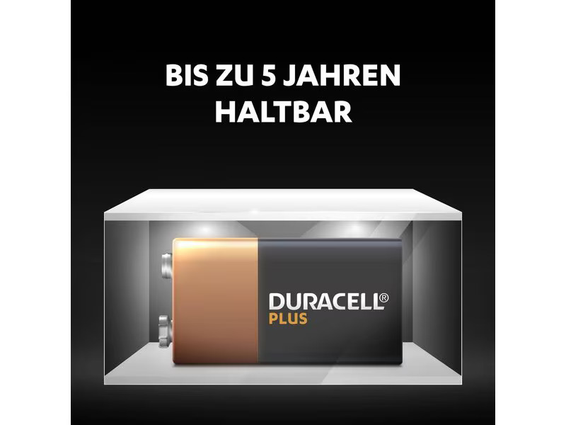 Duracell Batterie 9V Plus Power 1 Stück