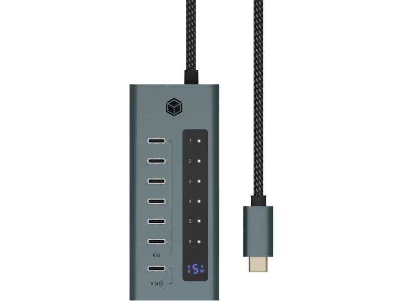 ICY BOX USB-Hub 7-Port Hub IB-HUB1457-C31