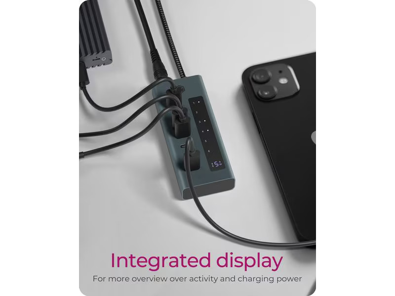 ICY BOX USB-Hub 7-Port Hub IB-HUB1457-C31