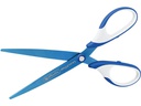 Herlitz Schere Rechtshänder Blau/Weiss