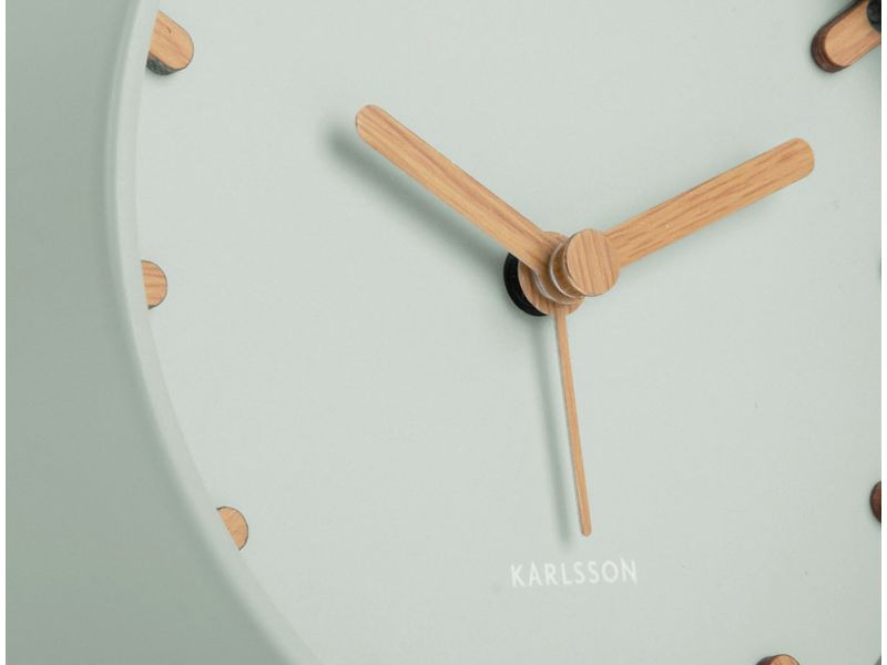 KARLSSON Klassischer Wecker Grace Grün