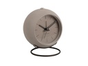 KARLSSON Klassischer Wecker Globe Grau