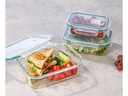 GOURMETmaxx Vorratsdose 1040 l, Transparent