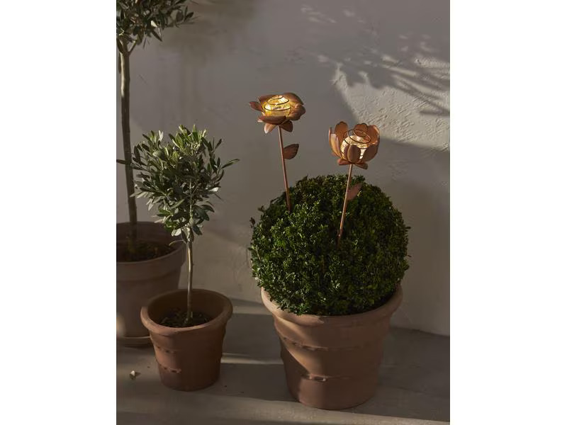 Star Trading Gartenlicht Solar Oxida, 51 cm, Rost