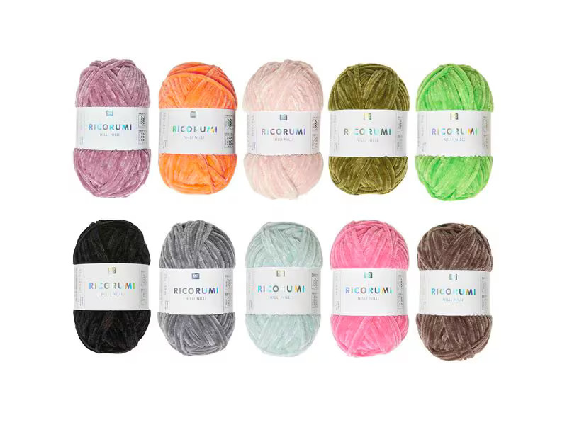 Rico Design Wolle Ricorumi Nilli Nilli Fashion, 10er Set