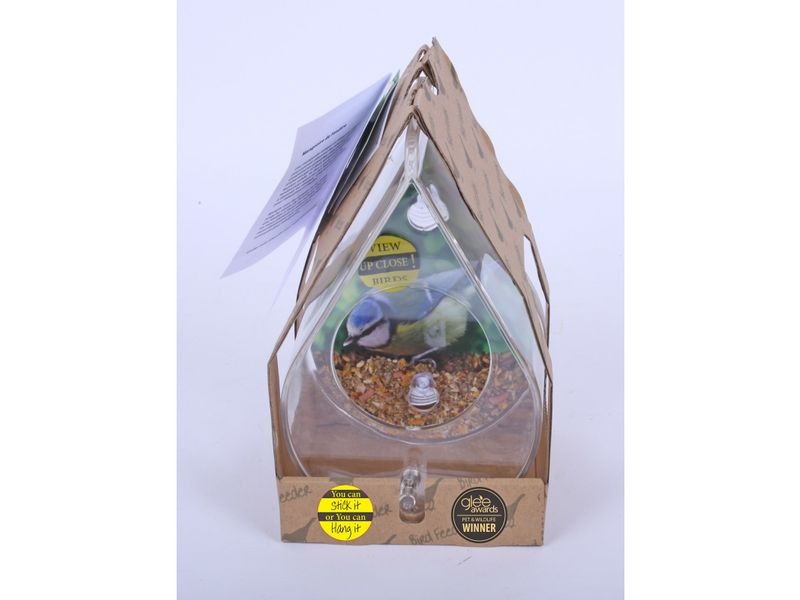 Wildlife World Tautropfen-Futterautomat 23 x 13.5 x 14.5 cm transparent