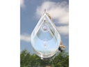 Wildlife World Tautropfen-Futterautomat 23 x 13.5 x 14.5 cm transparent