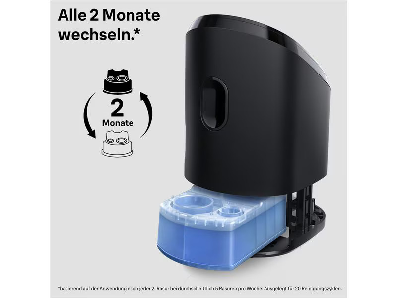 Braun Reinigungskartusche 3-in-1 ShaverCare 6 Stück