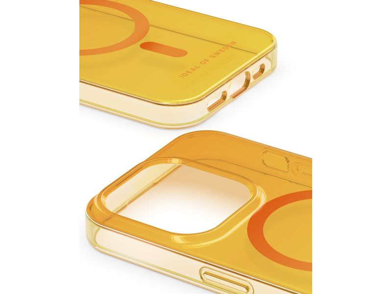 Ideal of Sweden Back Cover Clear Case iPhone 15 Pro Orange Spritz