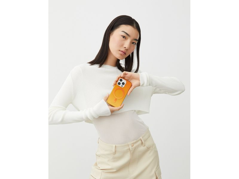 Ideal of Sweden Back Cover Clear Case iPhone 14 Pro Max Orange Spritz