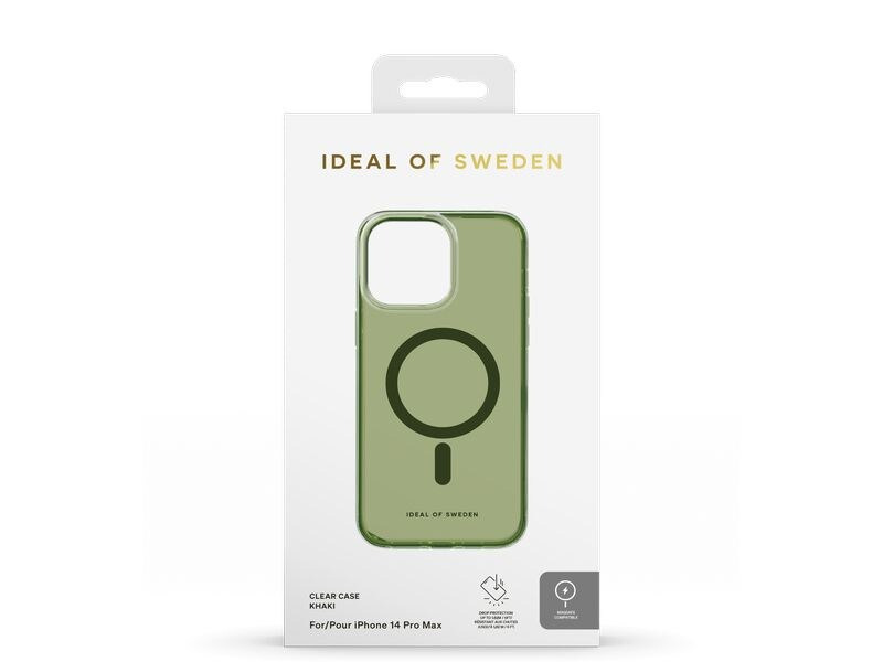 Ideal of Sweden Back Cover Clear Case iPhone 14 Pro Max Khaki