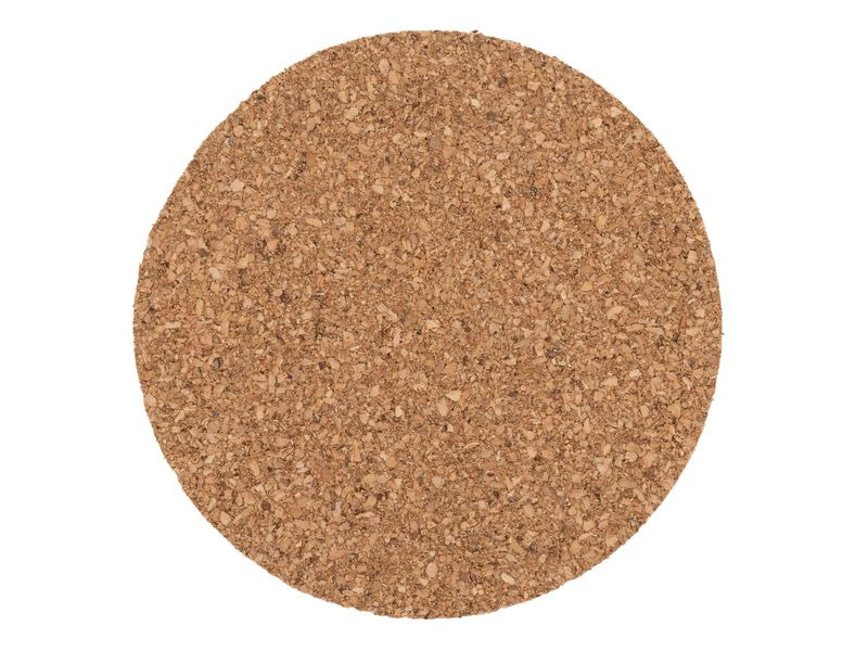 FURBER Glasuntersetzer Kork, 6 Stück, Ø 10 cm