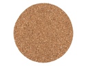 FURBER Glasuntersetzer Kork, 6 Stück, Ø 10 cm