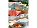 Pichler Tischläufer Lido 48 cm x 1.5 m, Grau