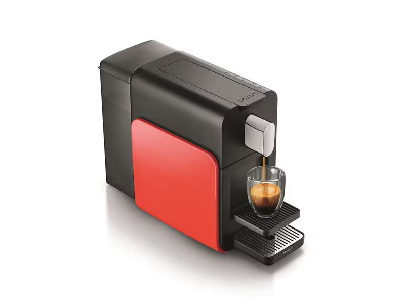 Delizio Kapselmaschine Brava Rot