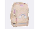 Beckmann Schulrucksack-Set Active Air Flx Yellow Heart, 6-teilig