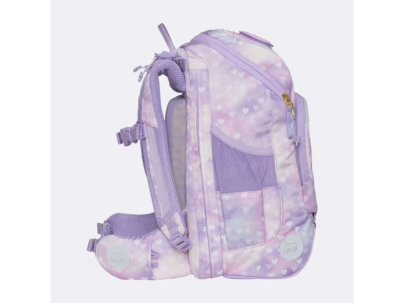 Beckmann Schulrucksack-Set Active Air Flx Unicorn Princess, 6-teilig