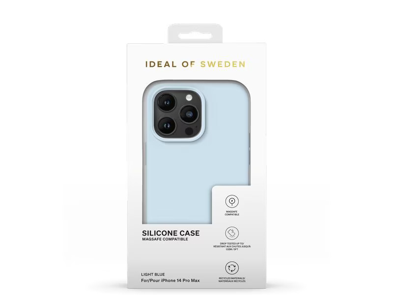 Ideal of Sweden Silicone iPhone 15 Pro Max Light Blue