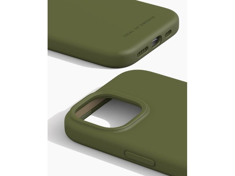 Ideal of Sweden Silicone iPhone 15 Khaki