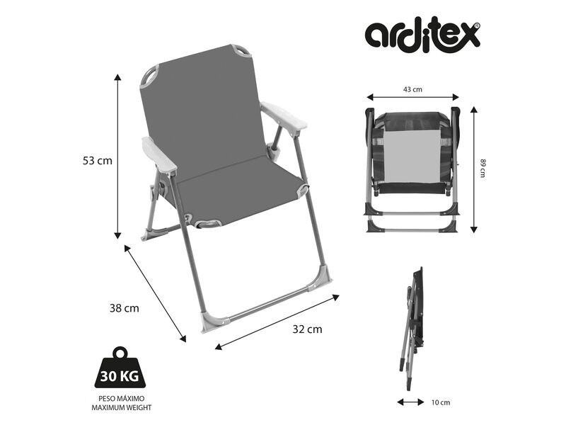Arditex Kinder-Gartenstuhl Dragon Ball