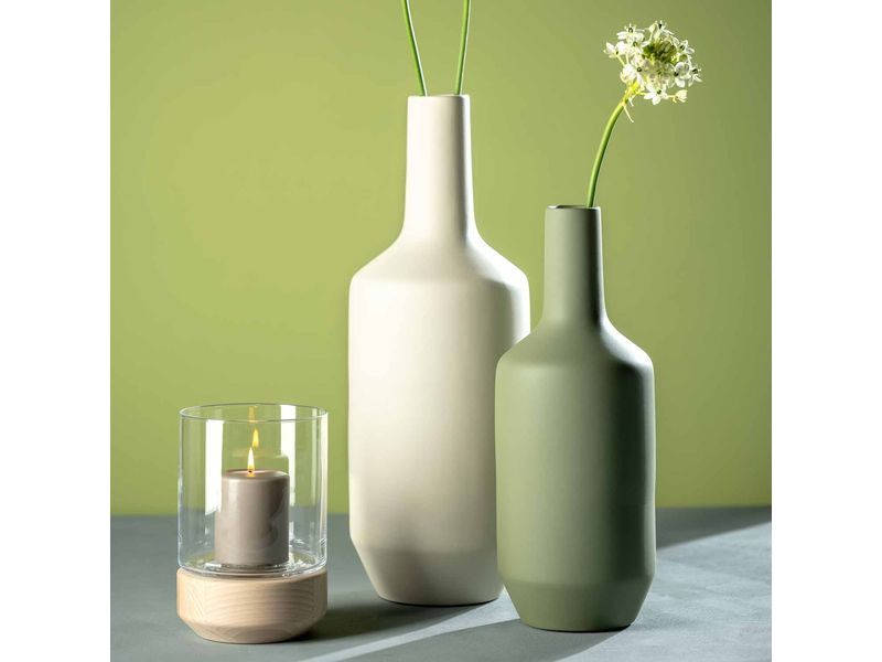 Leonardo Vase Milano 50 cm, Crème