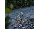 Star Trading Gartenlicht Solar Astri, Ø 30 cm, Silber