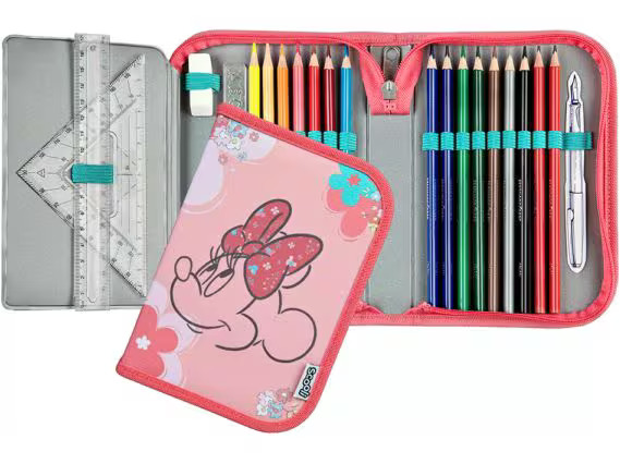 Scooli Etui gefüllt Minnie Mouse