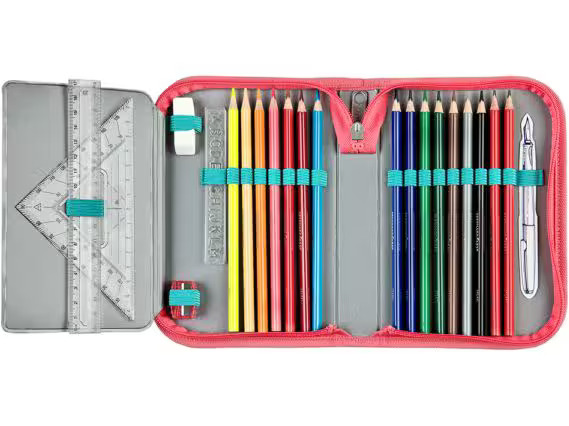 Scooli Etui gefüllt Minnie Mouse