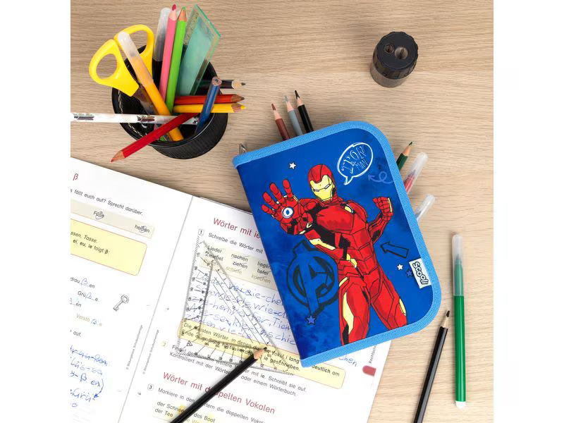 Scooli Etui gefüllt Avengers