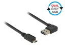 Delock USB 2.0-Kabel A - MicroB EASY-USB gewinkelt 50 cm