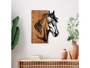 Wallxpert Bild Pferd 48 cm x 57 cm